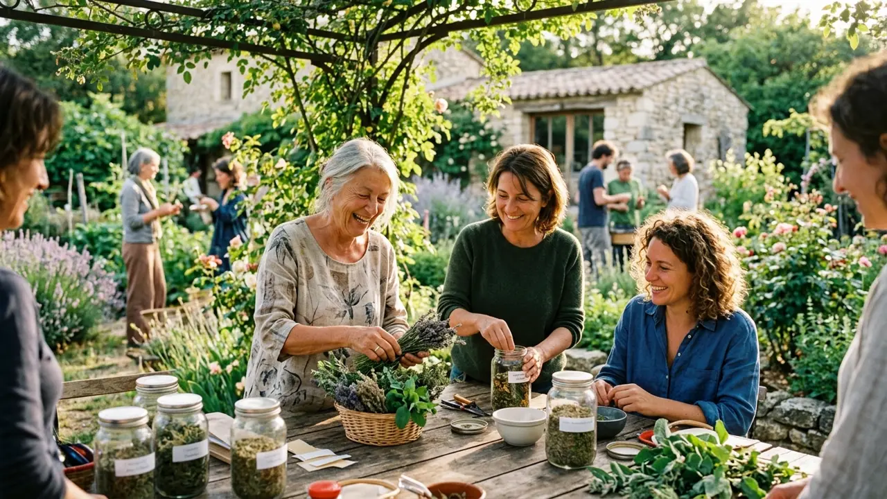 Atelier de création de fresques et symboles traditionnels de quartier